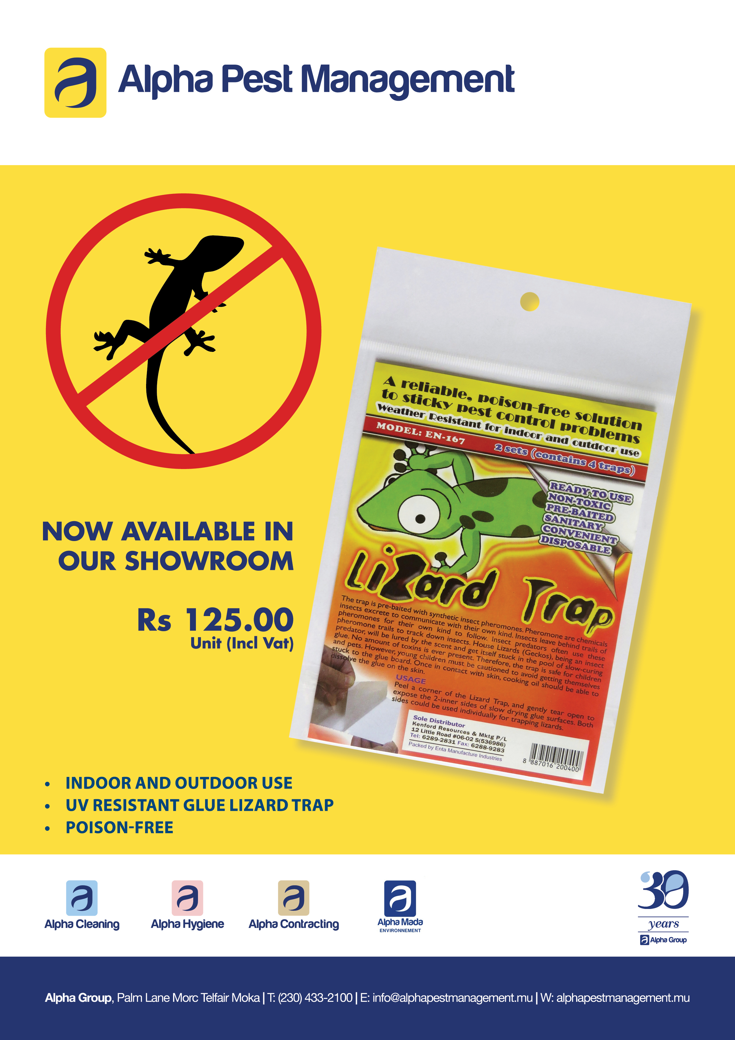 Lizard Traps  ND Pest Control